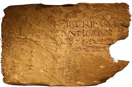The Pilate Inscription stone