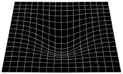 Pic Showing Curved spacetime