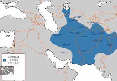 Ghaznavids Empire Map