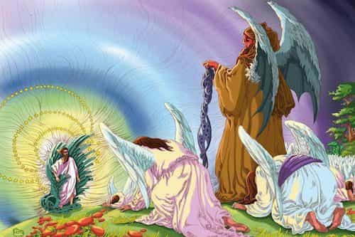 Angels Prostration To Adam