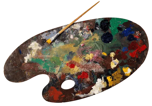 Paint Brush Palette